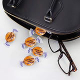 Sugar Free Butterscotch Hard Candy Bulk Bag Holiday Candies - 1 Pound Approx. 75 Individually Wrapped Butter Scotch Flavored Sugar Free Candy