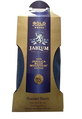 Jamaica Blue Mountain Whole Beans Coffee - Jablum Gold Standard (16oz)