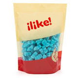 Sour Gummi Bears Candy 2-Pound Bag | Blue Raspberry Chewy Candy | Gelatin Free Blue Gummies for Baby Showers, Gender Reveal, Party Favors, and Buffets