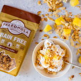 Paleonola Pina Colada Grain Free Granola, 10 Oz Resealable Bag (Pack of 1) - Grainless Paleo Granola Blended with Dried Coconut, Nuts, Seeds