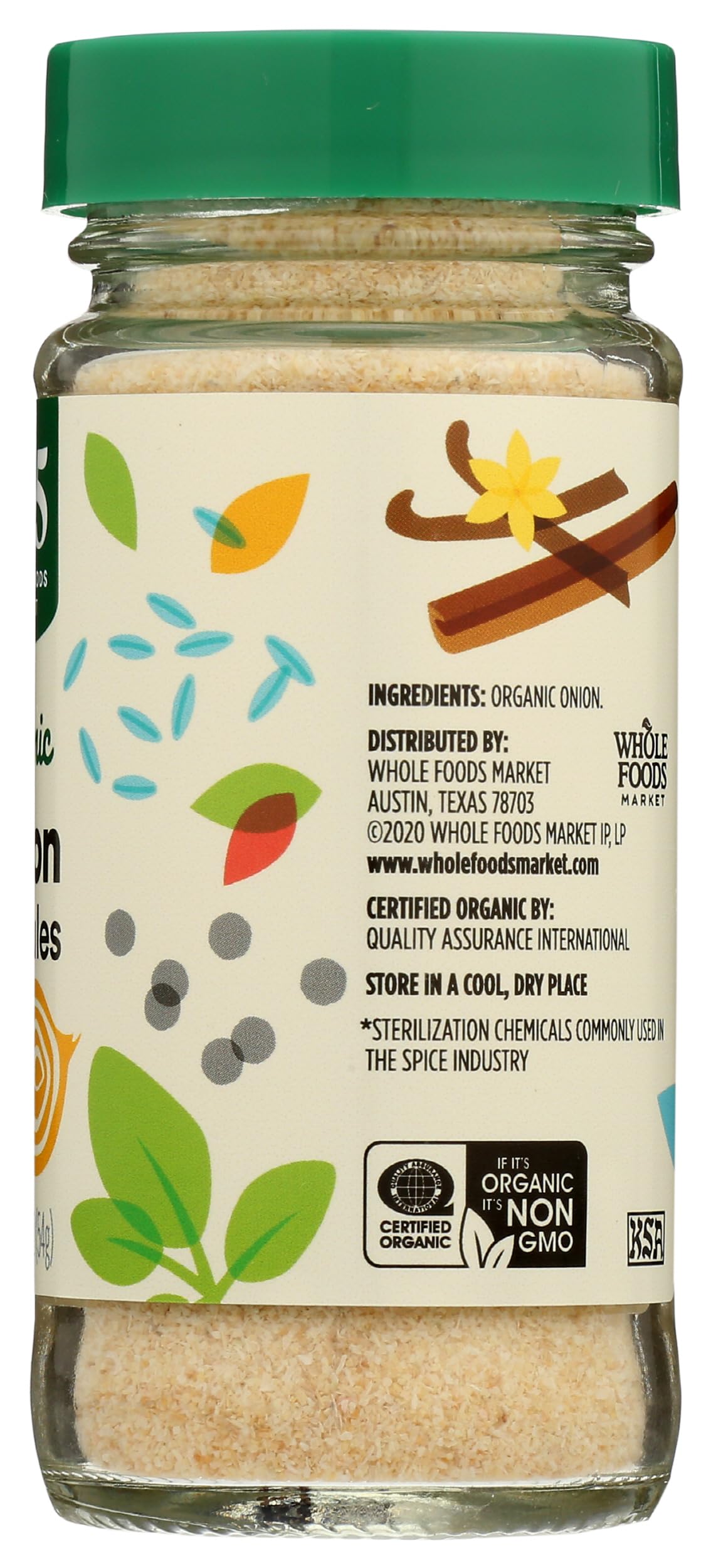 365 by Whole Foods Market, Organic Onion Granules, 1.9 Ounce
