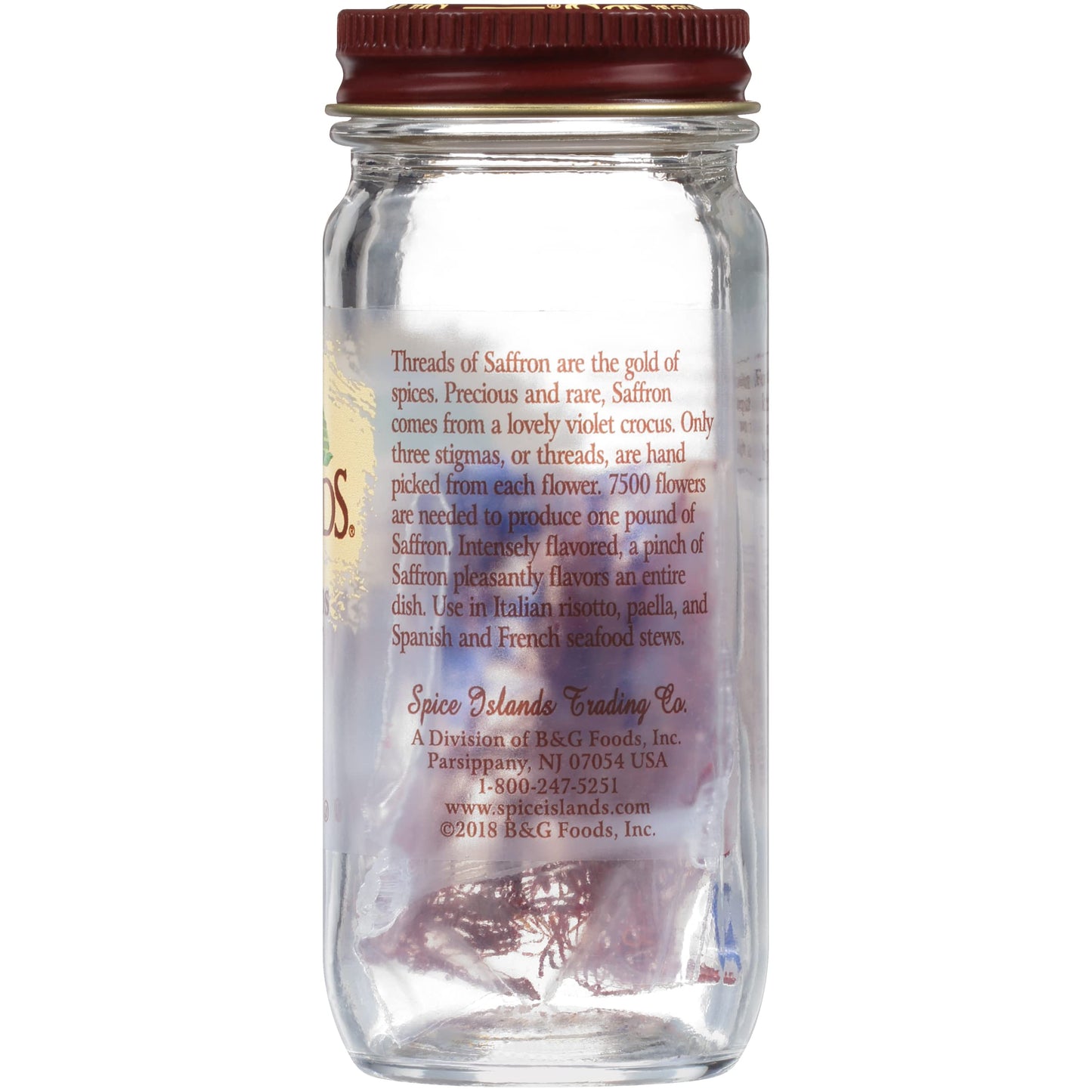 Spice Islands Saffron Threads, 0.035 Ounce