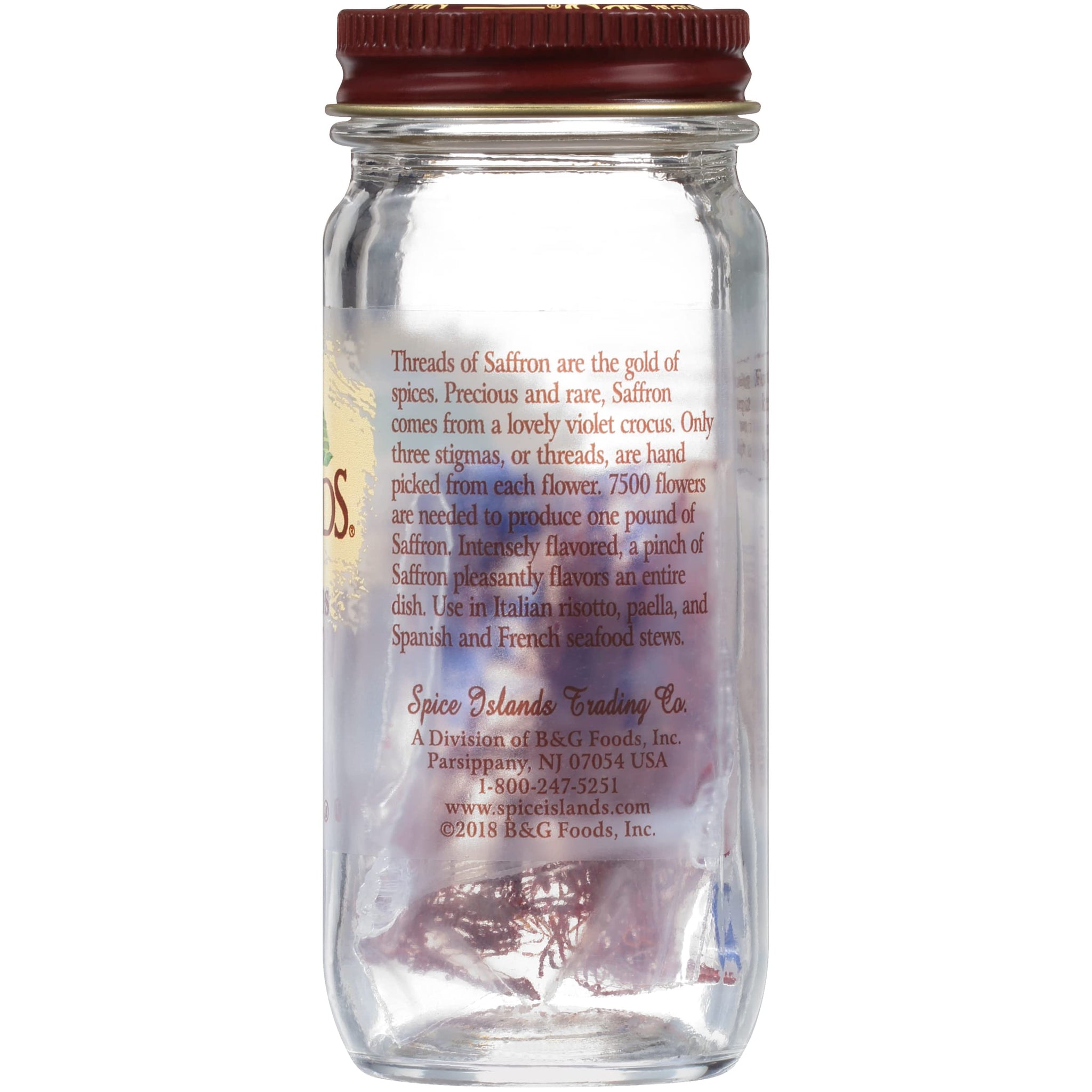 Spice Islands Saffron Threads, 0.035 Ounce
