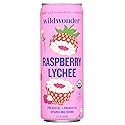 Wild Wonder Organic Raspberry Lychee Sparkling Probiotic Drink, 12 FZ