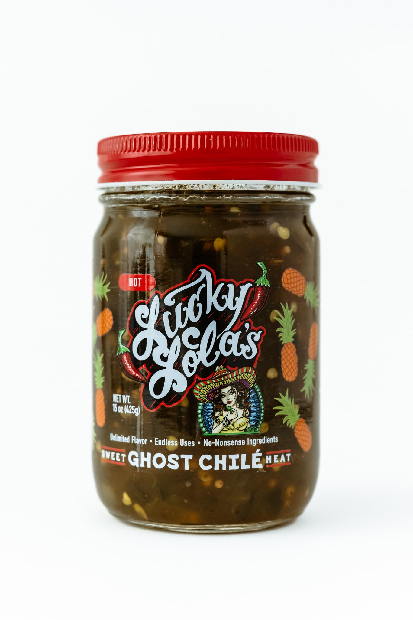 Sweet Ghost Chile Heat Jar
