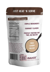 Le Sauce & Co. 4-serving Beefy French Onion Gourmet Gravy, (2-pack) Four Serving Gluten Free Beef Gravy, Premium Brown Gravy, Caramelized Onions