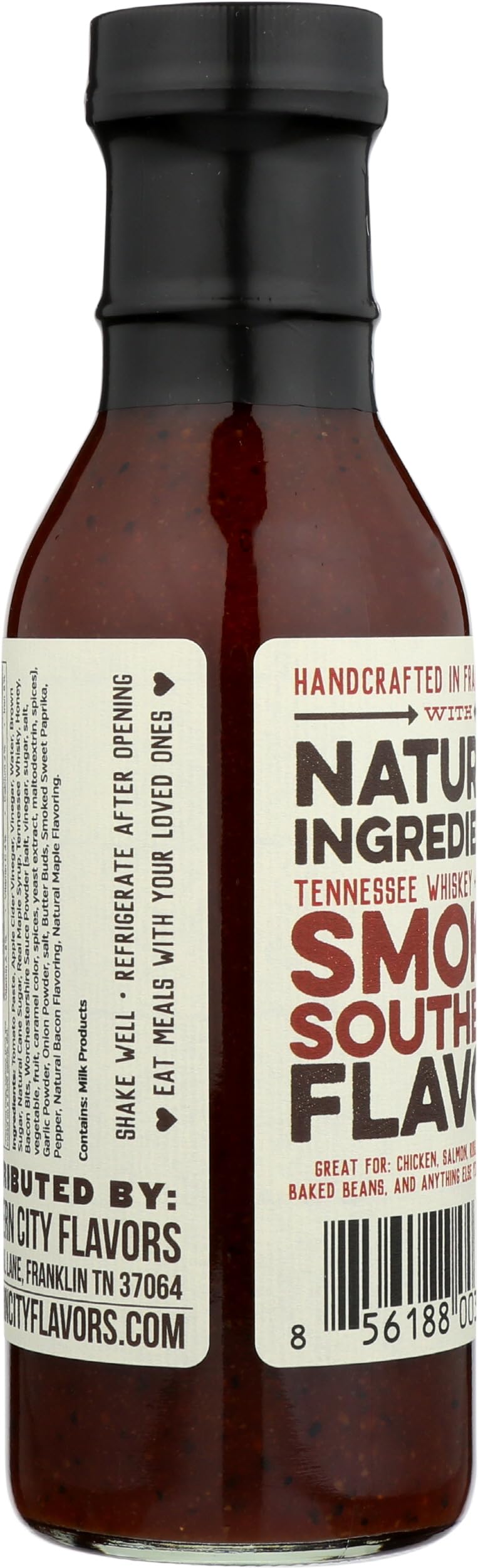 Southern City Flavors, Grillng Sauce Bourbon Bacon, 15 Ounce