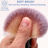 3 Pack Exquisite Microfiber Duster Brushes, Feather Duster,Car Interior Cleaning Brush - Cleaning Tool Efficient Dust Removal for Car Interior