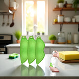Multipurpose Bean Shaped Sponge Set - 3 Pack Heat Resistant Bottle & Internal Cleaning Sponges - Reusable entreprises Bottle Cleaning Tools