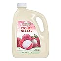 Sunberry Farms Lychee Nectar 128 fl oz | 1 Gallon Exotic Tropical Drink Made from Lychee Purée Concentrate | Sweet & Floral Flavor | No Artificial