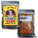 Whimsical Female Portrait Trail Mix - Delightful Snacking Experience - Unique and Fun Gift Idea - Flavorful Goodness for All.