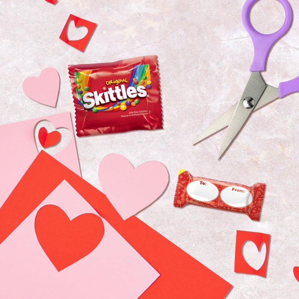 Skittles, & Starburst Valentine's Day Chewy Candy Exchange, 18.07 Ounce
