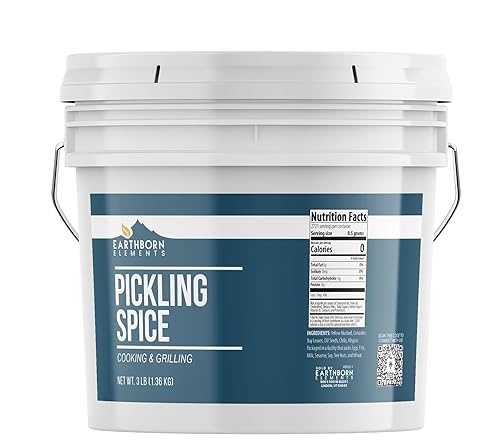 Earthborn Elements Pickling Spice 1 Gallon Bucket, Blend, Canning, Cooking & Grilling