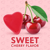 Fathers Day JuJu Cherry Hearts Gummy Candy, 8oz Pack of Fathers Day Candy Bulk, Ideal Candy for Classroom Parties and School Parties, Perfect Heart