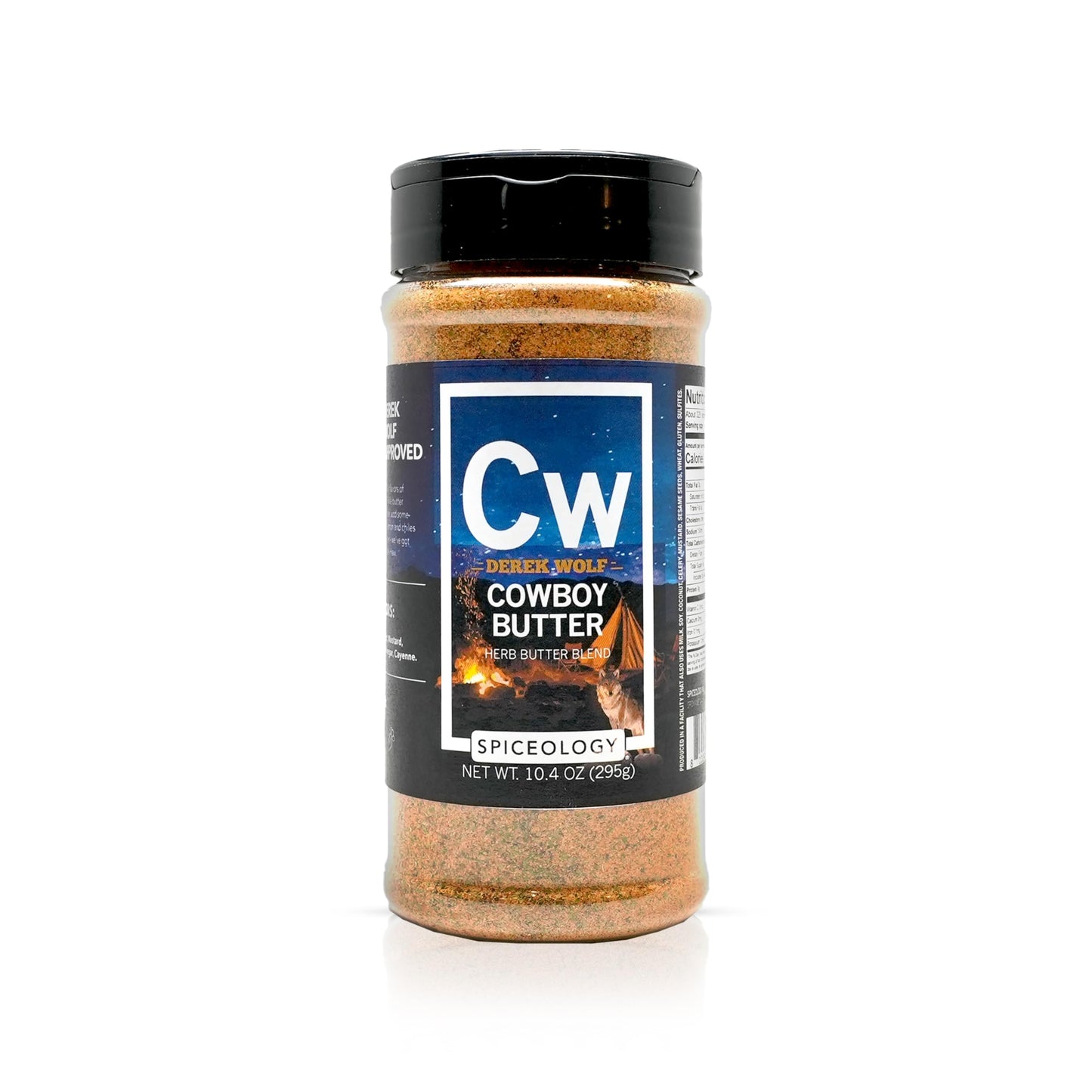 Spiceology - Derek Wolf Cowboy Butter Seasoning - Bold & Buttery Blend with Garlic, Smoked Paprika & Mustard - Perfect for Beef Brisket, Pork Chops