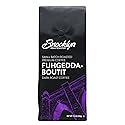 Brooklyn Beans Fuhgeddaboutit 100% Arabica Craft Roasted Ground Coffee, Dark Roast, 12 Ounce Bag