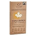 Jelina Chocolatier | 8 Pack Milk Chocolate Bar with Maple Crunch | Fair Trade Chocolate | Imported, Non-GMO, Natural Chocolates - 3.52 Ounce Each