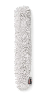 Rubbermaid Commercial Products HYGEN Flexible Microfiber Dusting Cover/Sleeve, 20 inch, White, for Janitorial/Professional Cleaning/Dusting/Wiping