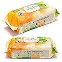 Fresh EZ Multi-Surface Cleaning Wipes, 2 Packs x 100 Wipes, Thick No-Rinse No-Residue Surface Wipes for Kitchen, Bathroom, Glass, Stainless Steel