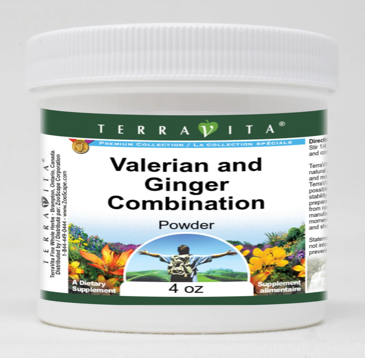 Valerian and Ginger Combination Powder (4 oz, ZIN: 513493) - 3 Pack