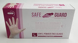 NATIONAL PAPER TRADING Disposable Large Vinyl Gloves 100 Count POWDER FREE [VGLPFX] (100)
