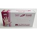 NATIONAL PAPER TRADING Disposable Large Vinyl Gloves 100 Count POWDER FREE [VGLPFX] (100)