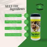Care Free Enzymes Egg Wipes - 40 Count