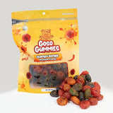 Goso Gummies Spicy Chamoy Gusher Bombs - 6oz Bag - Tangy Chamoy Candy