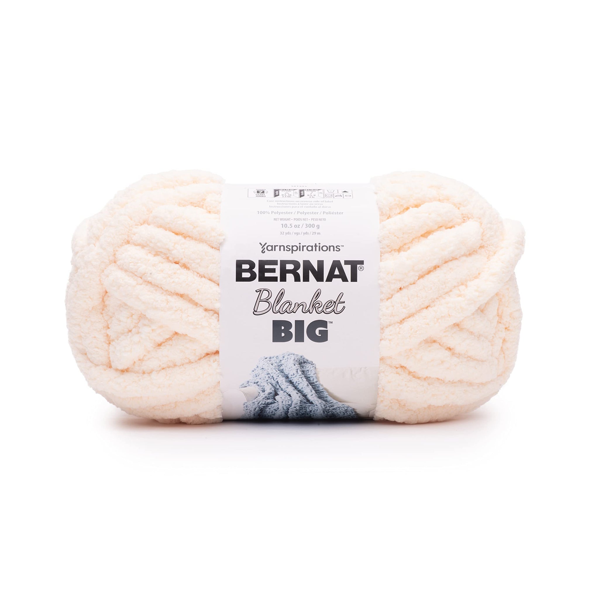 Bernat Blanket 'Big' 300g - Flax