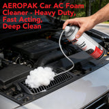 Aeropak AC Cleaner Spray, No Rinse Foaming Coil Cleaner for AC Evaporator & Condenser Coil, Heavy Duty Air Conditioner Cleaner for Window, Split & Car