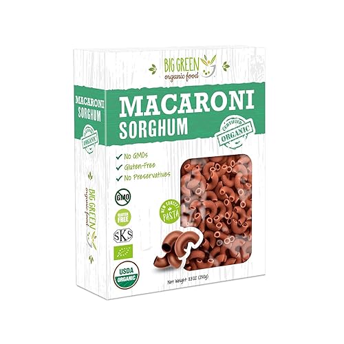 Organic Sorghum Macaroni, 8.8oz, New Concept Pasta (2)