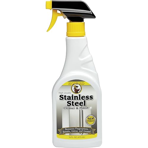 Howard Products Stainless Steel Cleaner for Appliances - Stainless Steel Cleaner and Polisher
