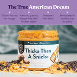 American Dream Nut Butter - Gluten-Free Thicka Than a Snicka Peanut Butter