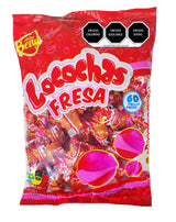 Beny Locochas Sugar Hard Candy 1lb .98oz bag Strawberry Flavored (fresa)