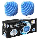 J&R ESSENTIAL Environmentally friendly non-chemical detergent laundry ball, pure natural alternative detergent, can be washed up to 1000 times, 2