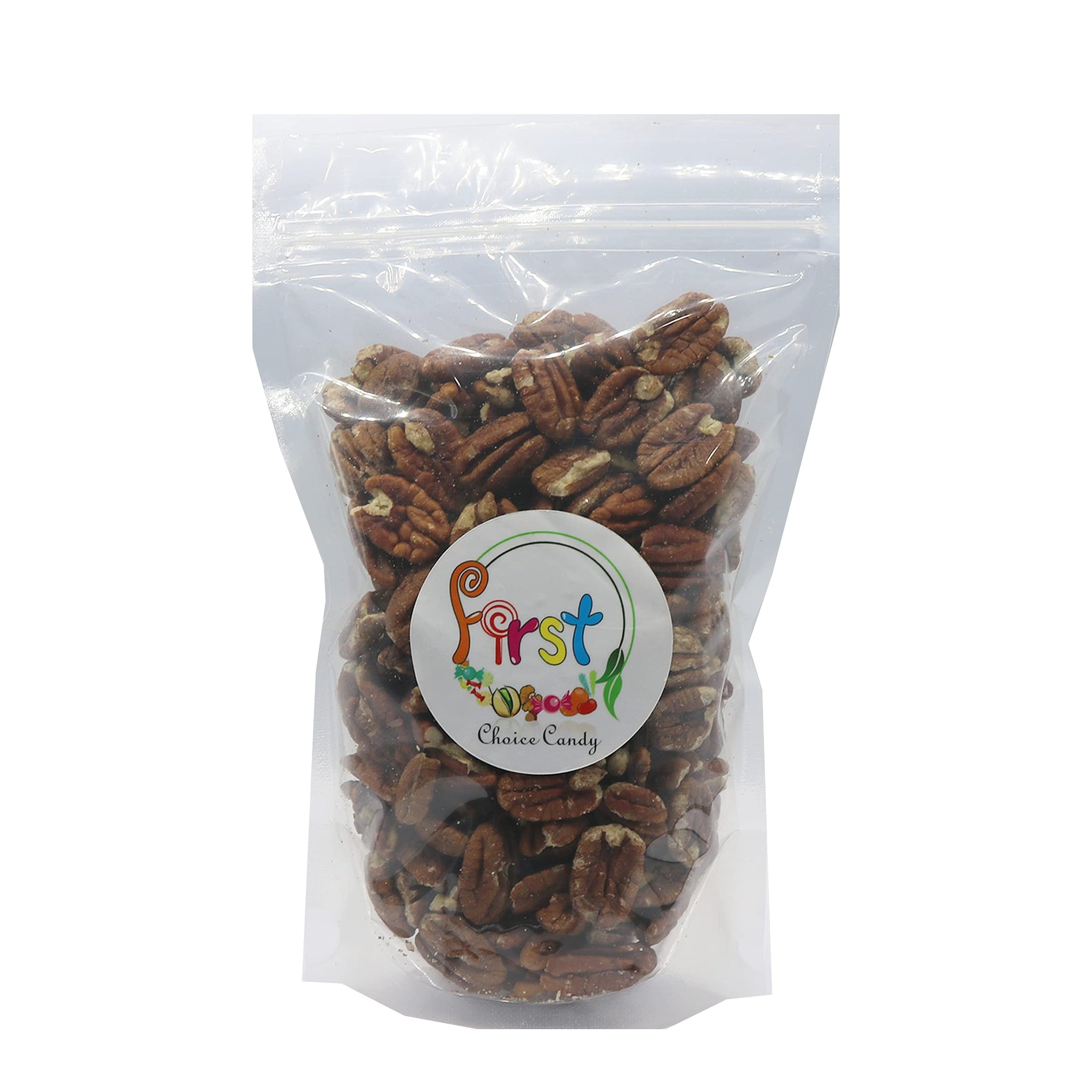 FirstChoiceCandy Healthy Gourmet Unsalted Natural Raw Pecans, 1 Pound