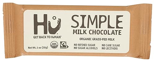 Hu Kitchen Organic Simple Milk Chocolate Bar, 1 OZ