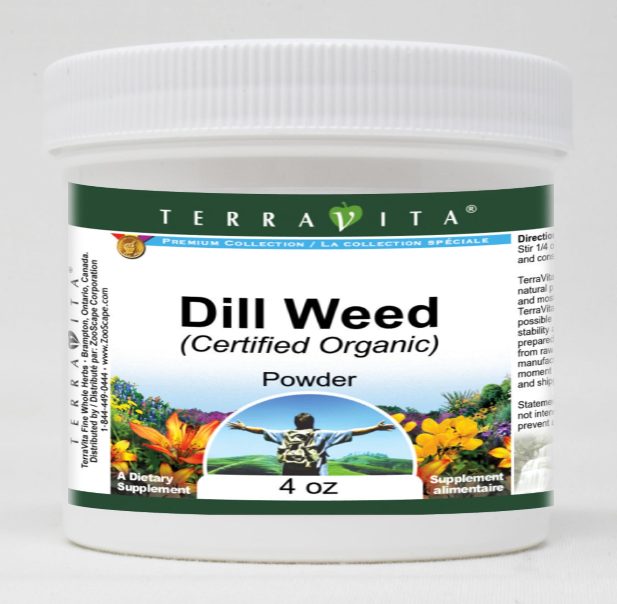 Dill Weed (Certified Organic) Powder (4 oz, ZIN: 517644) - 3 Pack
