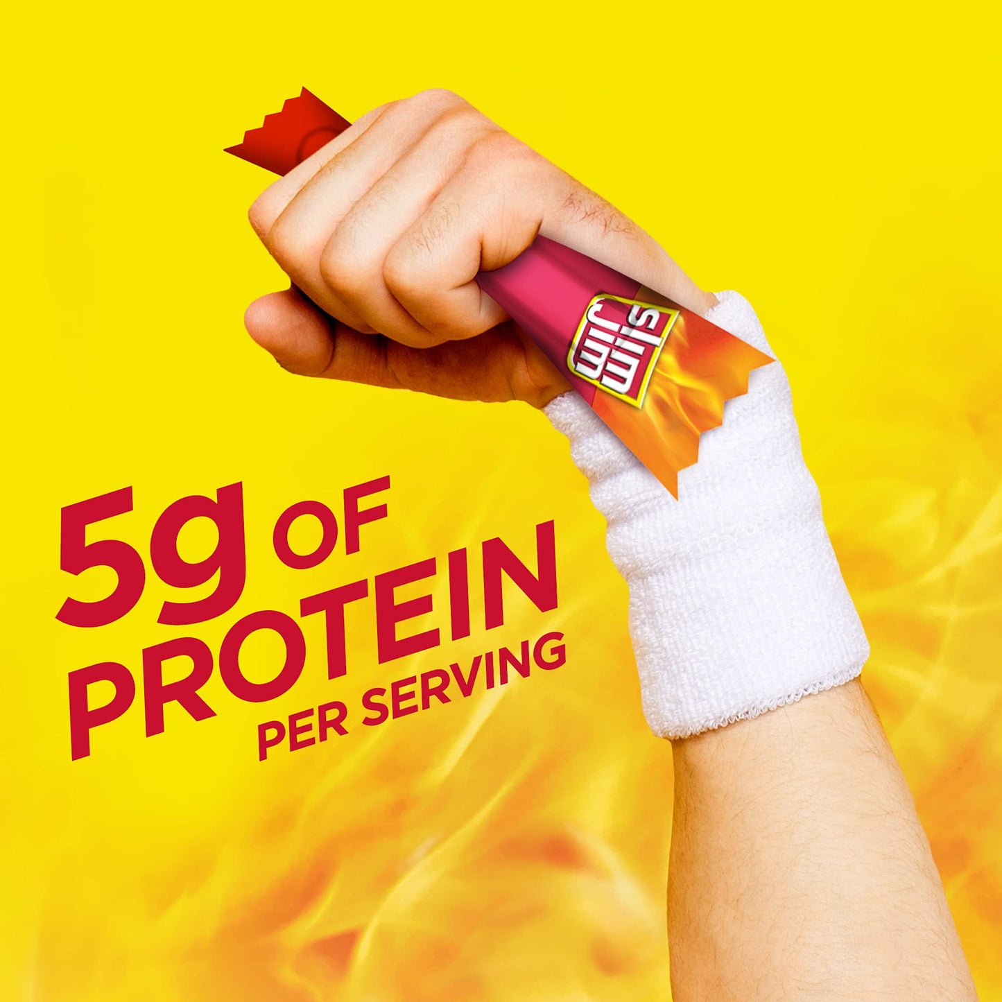 Slim Jim Smoked Meat Sticks, Original Flavor, 2g Protein Per Stick, Snack Size, 0.44 oz. (100 Count)