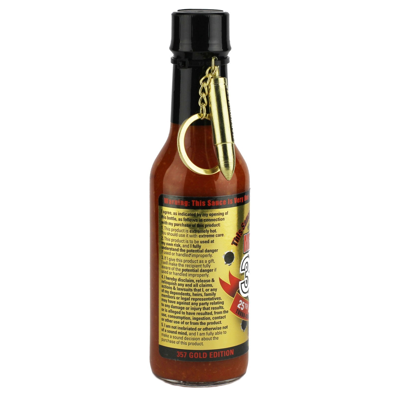 Mad Dog 357 Gold Edition Hot Sauce, Over 1 Million Scoville, 5 oz