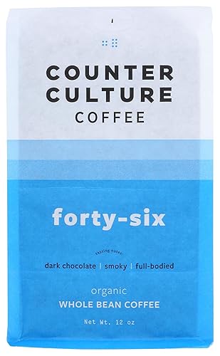 Counter Culture Coffee Organic Forty Six Blend Whole Bean Coffee, 12 OZ
