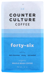 Counter Culture Coffee Organic Forty Six Blend Whole Bean Coffee, 12 OZ