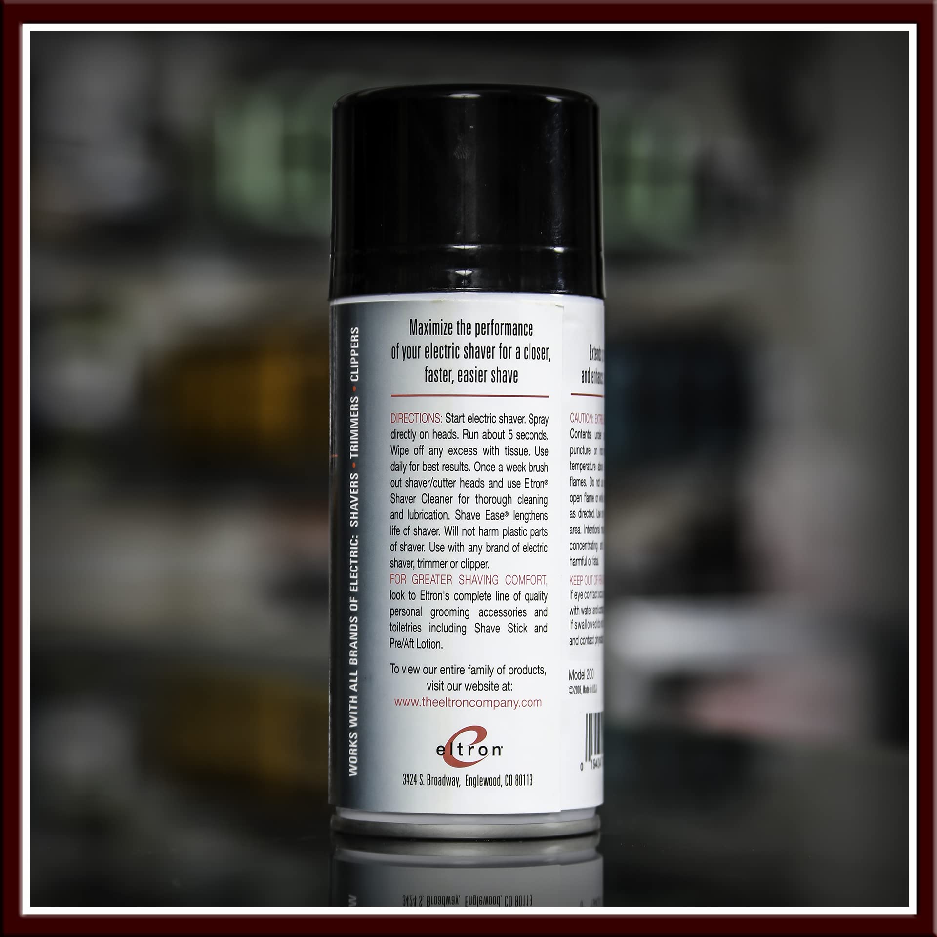 Eltron Shave Ease Cleaner, Lubricant, Sharpener, 7oz