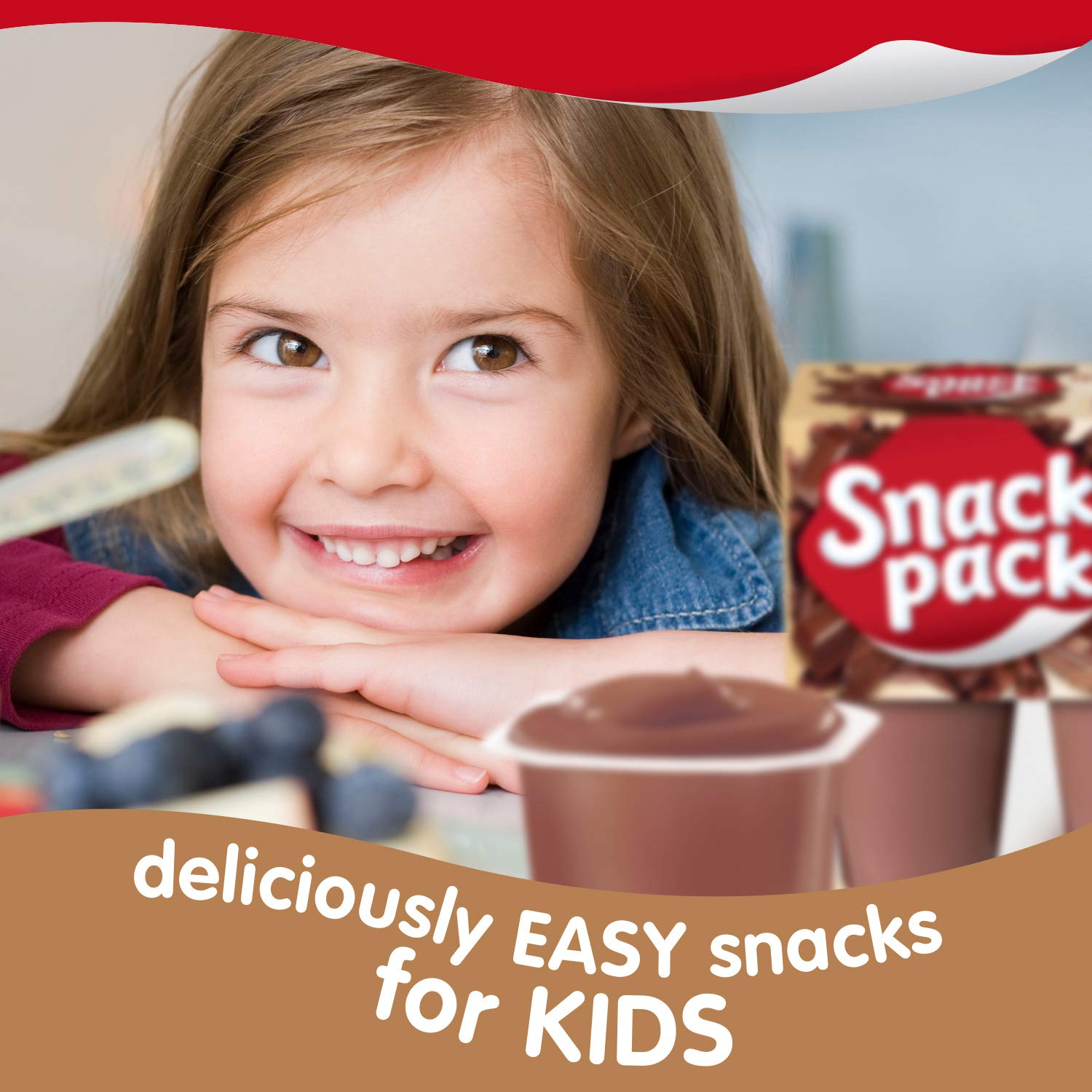 Snack Pack Pie Pudding Cups, Chocolate, 33 oz (6 ct)