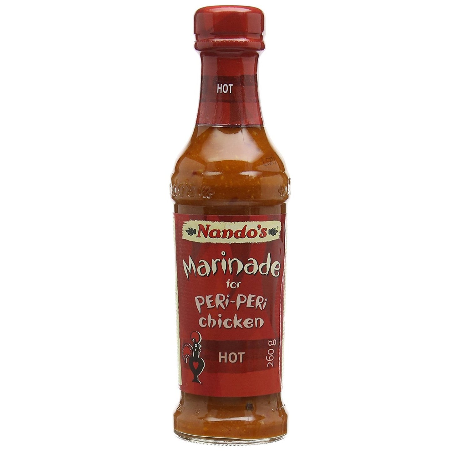 Nando's Hot Peri-Peri Marinade (260g) - Pack of 2
