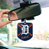 Team ProMark MLB Detroit Tigers Air Fresheners2 Pack Shield Design Air Fresheners, Team Colors, One Size