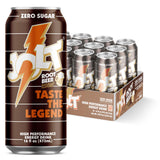 JOLT Root Beer Energy Drink - 200mg Caffeine Drink with L-Carnitine & Taurine - High Performance Energy Drinks with Nootropics - Root Beer (12 Count)