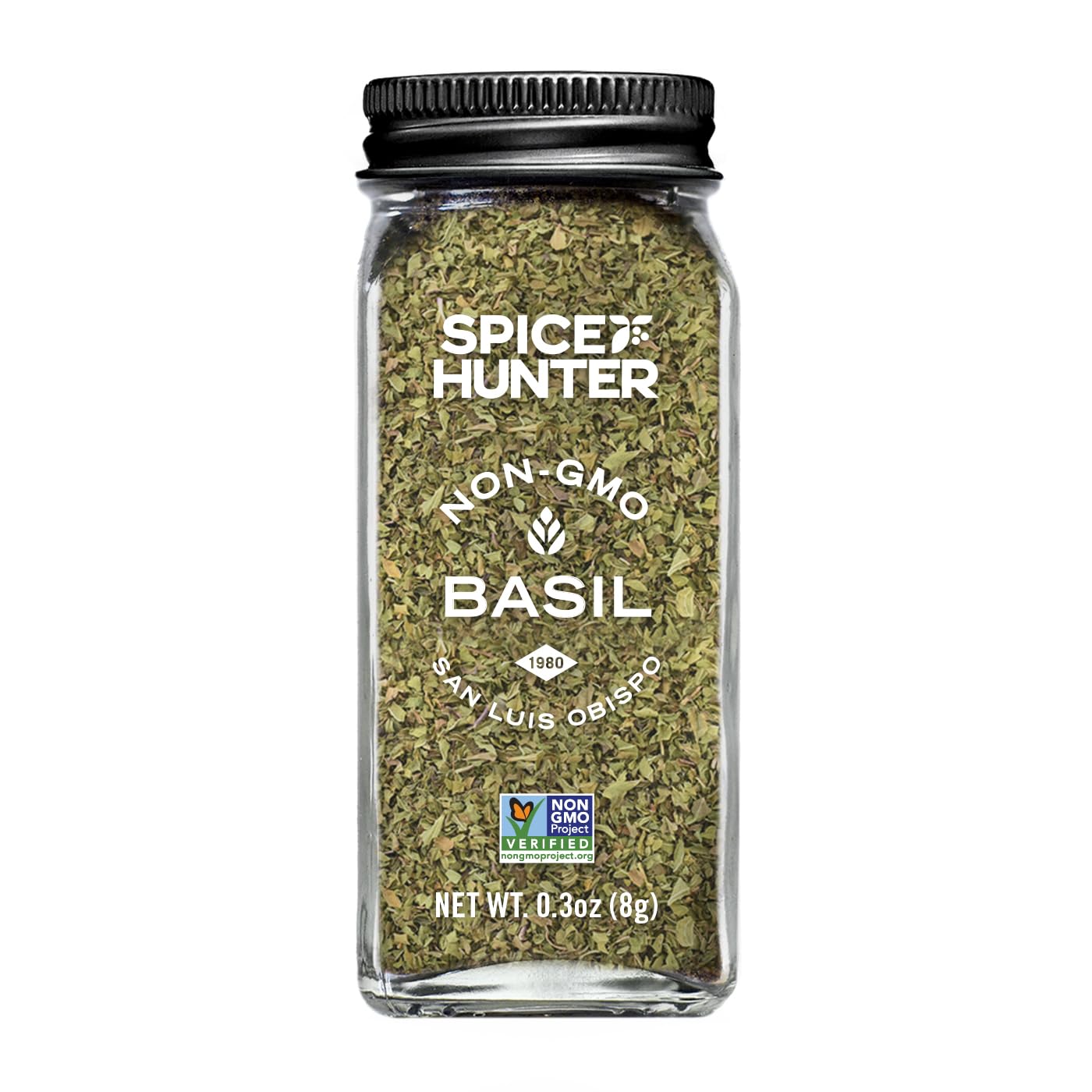 The Spice Hunter California Basil, Leaves, 0.3-Ounce Jar