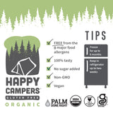 Happy Campers Variety Pack Gluten Free Bread, White Whole Grain and Hemp Multi-Seed, Non-GMO, Vegan, Organic, 16.2-17.4 Oz Loaves (Pack of 2)