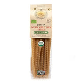 Morelli Mafalda Pasta, High Fiber Mafaldine Pasta, Imported from Italy (Ricciolina, Reginette with Bran and Double Wheat Germ) - 8.8 oz / 250 g